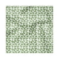 thumbnail image 1 of Aloha Decorative Napkins Set of 4, Repetitive Print of Island Leaves Flora Garden Items with Handmade Spots, Silky Satin Fabric for Brunch Dinner Party, 12", Olive Green and White, by Ambesonne, 1 of 2