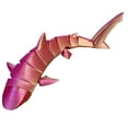 thumbnail image 1 of Uinagy 3D Printed Shark with Movable Joints Throughout The Body, Free Swinging, Creative Children's New Toy, Small Size, 1 of 8