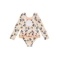 thumbnail image 2 of Character Toddler Girl Rash Guard One- Piece Swimsuit, Sizes 12M-5T, 2 of 3