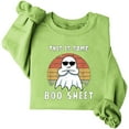 thumbnail image 4 of Ailaofu Halloween Sweatshirt for Women Funny Ghost Graphic Shirt Spooky Season Long Sleeve Tops, 4 of 4