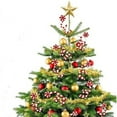 thumbnail image 5 of Xihbxyly Molino de Viento Navideño con Rayas de Caramelo de Dos Colores, Diseño de Campanas Giratorias, Ambiente Festivo Vibrante, Adorno para Árbol o Corona, Fácil de Instalar, Exhibición Festiva, J, 5 of 5