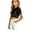 Black, variant on Girls Crop Tops Sequin Crew Neck Short Sleeve T-shirts Kids Summer Tees for Dance Performance Going Out