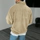 thumbnail image 4 of Blusa y camisa de manga larga con cuello alto para hombre, informal, a la moda, lisa, con cuello alto, sudadera de manga larga, blusa de poliéster para hombre, 4 of 7