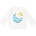thumbnail image 2 of Inktastic Moon and Star Toddler Sweatshirt, 2 of 4