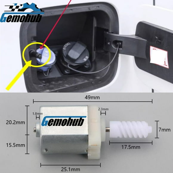 Fuel Filler Cap Actuator Motor for 2011 - 2014 for Audi A1 2013 - 2018 for Audi A3 -
