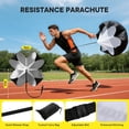 thumbnail image 4 of CONCETTA Agility Ladder Training Set with Speed Parachute, Hurdles, Cones, Jump Rope, Athletic Speed & Coordination Workouts Equipment, Blue, 4 of 9