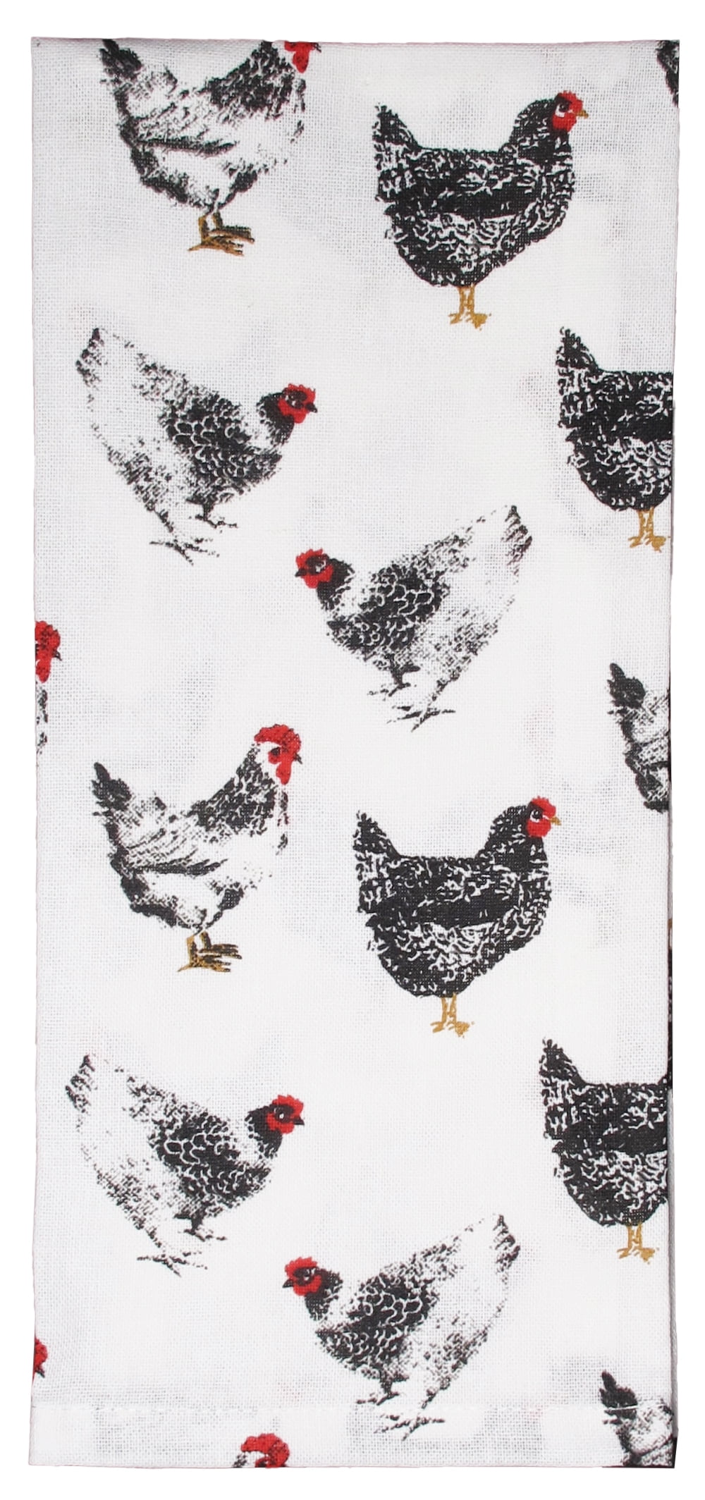 Rooster Kitchen Towels Set Farmhouse Dish Towels Red Black Blue 15x25 3  Piece - Walmart.com