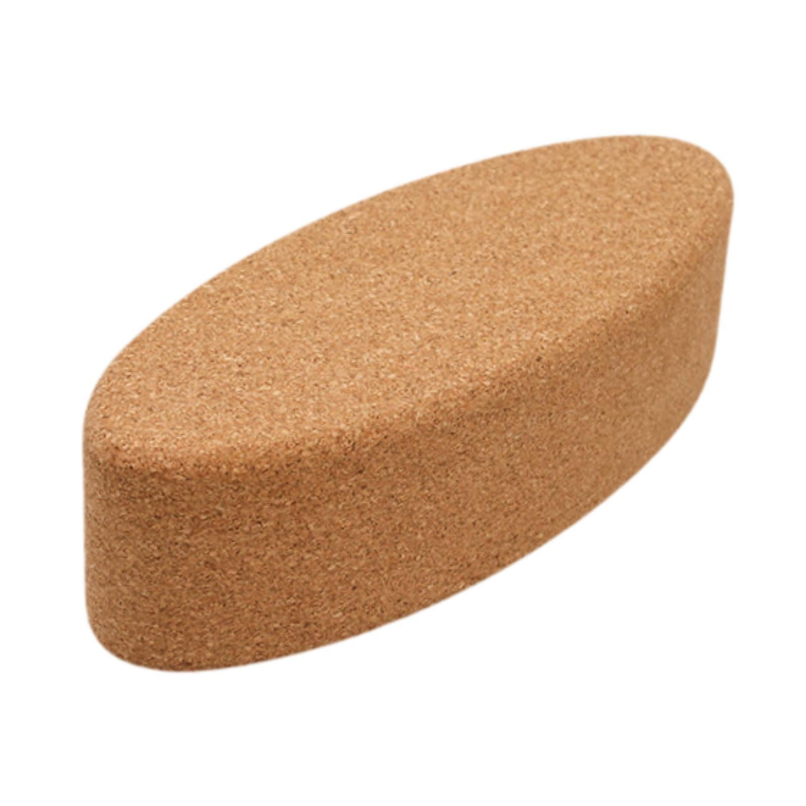 Yoga Block Cork Yoga Brick Supportive Non Slip Lightweight Eco Material for Pilates Home Gym Use