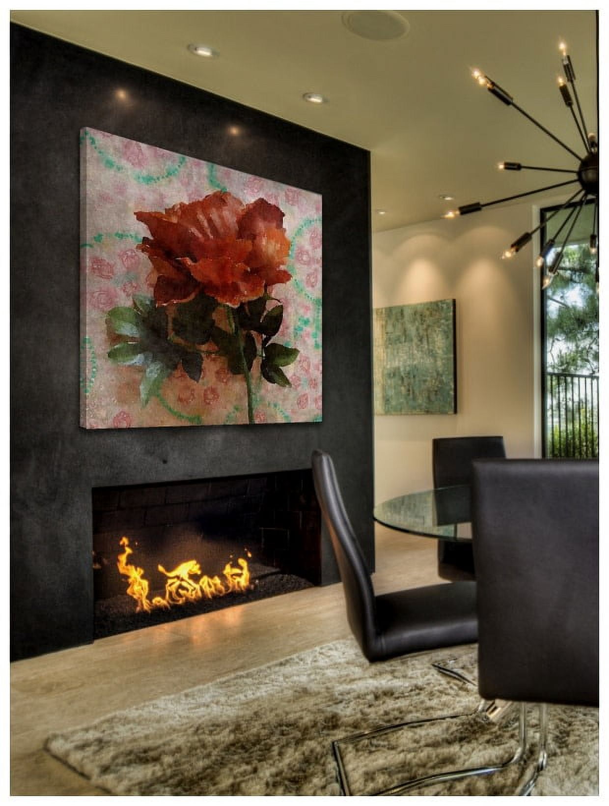 Marmont Hill - "Nature Kiss" by Irena Orlov Painting Print on Wrapped Canvas