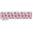 thumbnail image 3 of Ambesonne Summer Fabric by the Yard Upholstery, Outline Peony Flowers Art, 10 Yards, Pastel Pink and Dark Grey, 3 of 5