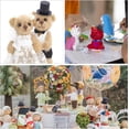 thumbnail image 5 of 40 Pcs 4 Sizes Mini Black Top Hats Plastic Magician Top Hats Christmas Decoration Plastic Mini Hats Miniature Top Hats Craft Gift Accessories for Snowman Decorating Christmas Party Black DIY, 5 of 5