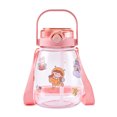 thumbnail image 1 of Large Capacity Plastic Mug Double Drinking Cup Portable Mug, 1 of 3