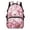 Pink Cherry Blossom Cat, variant on Uorisanigo 17 Inch School Backpack , Large Capacity Purple Pastel Axolotl Casual Bag for Kids Ages 5-12, Breathable and Comfortable for Elementary Use Travel Hiking
