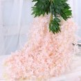 thumbnail image 3 of Inteprter Flor artificial de larga duración ABS para decoración de flores artificiales de interior o exterior Wisteria Wedding Decoración, 3 of 6