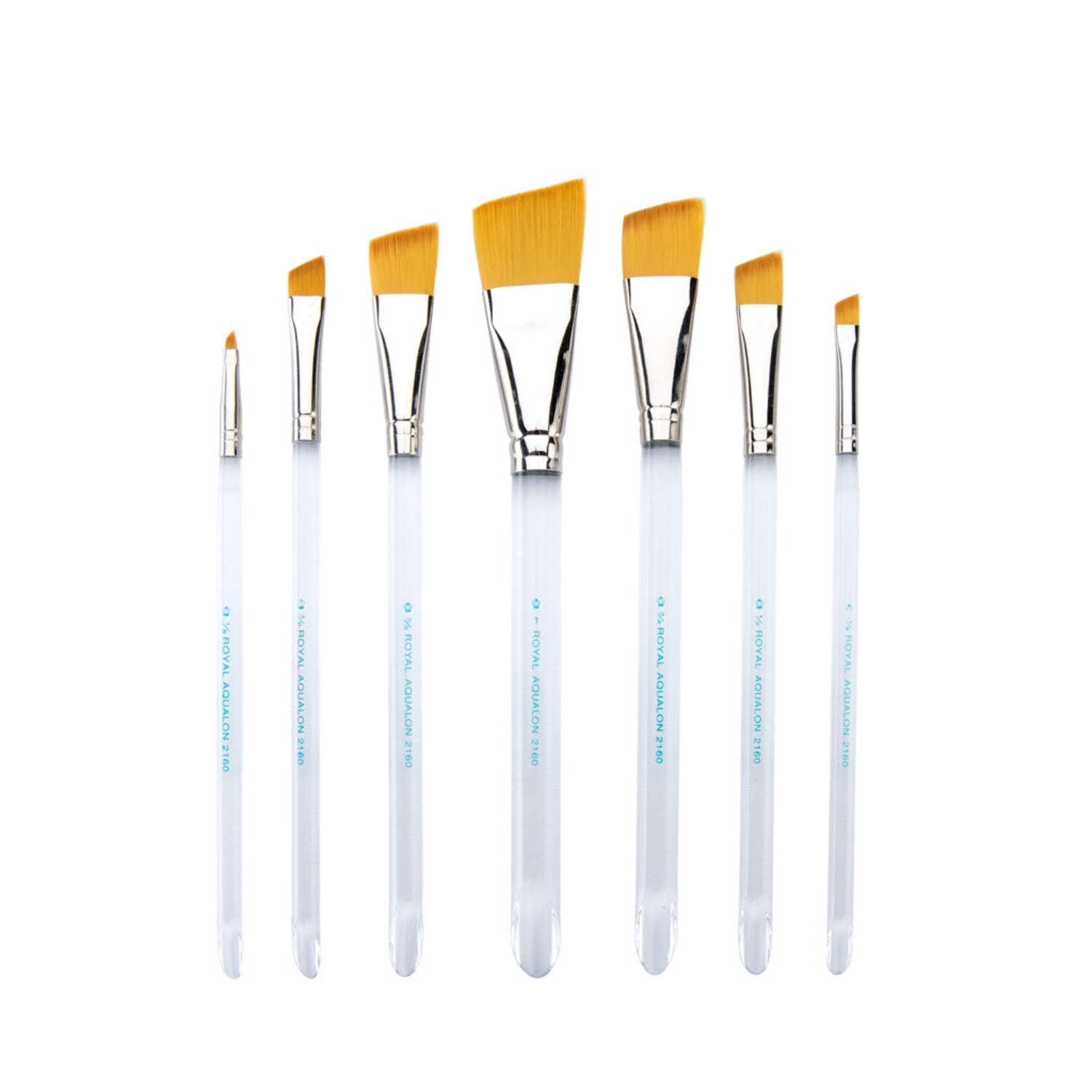 RAQUA-301 | Aqualon™ 7pc Angular Brush Set