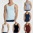 thumbnail image 6 of CENL Men Seamless Tank Top Sleeveless Ice Silk High Elastic Hurdling Tees Casual Vest, 6 of 8