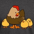 thumbnail image 3 of CafePress - Chicken With Baby Chicks T Shirt - Men's Classic Graphic Cotton T-Shirt, 3 of 4