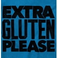 thumbnail image 2 of Extra Gluten Please Foodie Love Carbs Hoodie Sweatshirt Women Men Brisco Brands 5X, 2 of 6