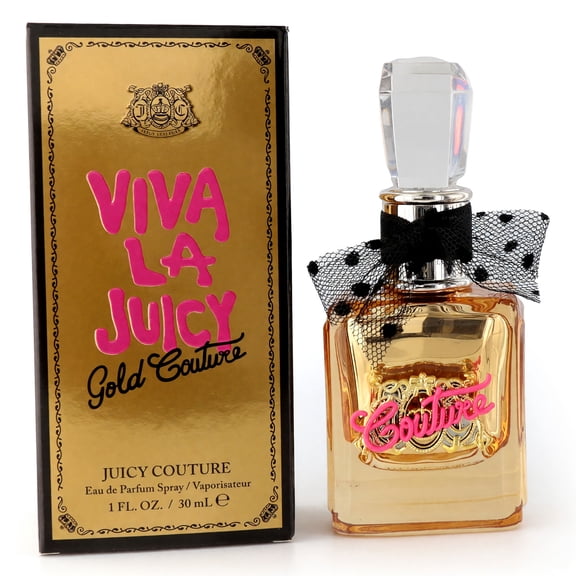 Juicy Couture Viva La Juicy Gold Couture Eau De Parfum Spray, Perfume for Women, 3.4 oz