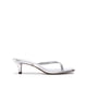 thumbnail image 2 of Sandalia DREAM PAIRS Tacones Kitten Plateados Tacón Bajo 5 cm, 2 of 8