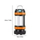 thumbnail image 3 of lámpara de camping Lámpara LED para acampar 800mA Linterna colgante de emergencia para aventuras al aire libre (naranja), 3 of 5