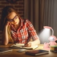 thumbnail image 6 of Deeceymbur Usb Rechargeable Desk Lamp with Pencil Sharpener Astronaut Style Adjustable Light Portable Table Lamp Eye Friendly Home Office Use Study Lamp Bedside Light 360 Degree Rotation Dimmable, 6 of 7