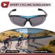 thumbnail image 3 of Ofertas únicas 1 juego de gafas de montar para motocicleta PC PC gafas de sol para deportes al aire libre para motocross, bicicleta de tierra ATV lente gris oscuro marco azul negro, 3 of 7