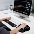 thumbnail image 4 of Ergonomic Mouse Pad Wrist Support Gel and Keyboard Wrist Rest Set for Laptop, Mac, Gaming and Office, Durable,, 4 of 5