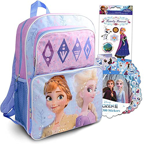 Handbag with Anna and Elsa for Girls Disney Frozen Backpack 