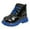 Blue, variant on Krdevn Children Shoes and Comfortable Soft Sole Ankle Boots Small and Medium Boys and Girls Ankle Boots,Toddler Girl Shoes,Boys Shoes,Size:18-24 Months