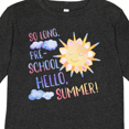 thumbnail image 4 of Inktastic So Long, Pre-school Hello, Summer Last Day of School Boys or Girls Long Sleeve Toddler T-Shirt, 4 of 5