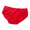 Red, variant on Fulorrnie Women's Embroidered Butterfly Lace Bikini Panties Breathable Stretch Nylon Underwear Crisscross Strap Detailing, Green, One Size