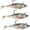 Shad, variant on Storm WildEye Swim Shad 3" Fishing Lure 1/4oz Shad 3pcs
