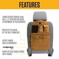 thumbnail image 2 of Organizador de asientos Carhartt Universal Nylon Duck Carhartt Brown, 2 of 6
