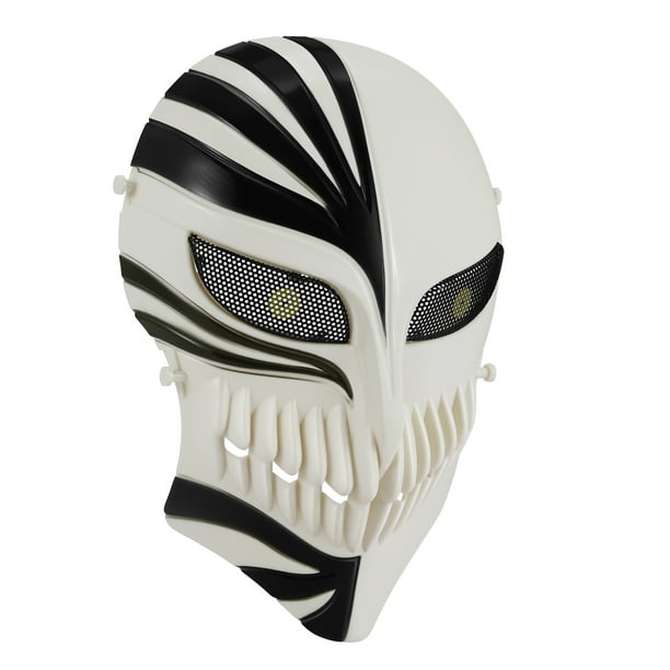Helmet Full Face Death Skeleton White Skull Mask Metal Mesh Eye Protection Anti Fog Propane Field Safety Hunting Wargame Guard F Cosplay Halloween Outdoor Activity Walmart Com Walmart Com