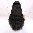 thumbnail image 6 of Wig with Bangs, Wigs for Women, Women's Black Curl Set Wavy Curl Wig Can Be Straightened And Bent, 6 of 8