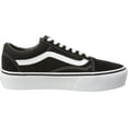 thumbnail image 6 of Vans Old Skool Platform Unisex/Adult shoe size Men 9.5/Women 11  Casual VN0A3B3UY28 Black/White, 6 of 7
