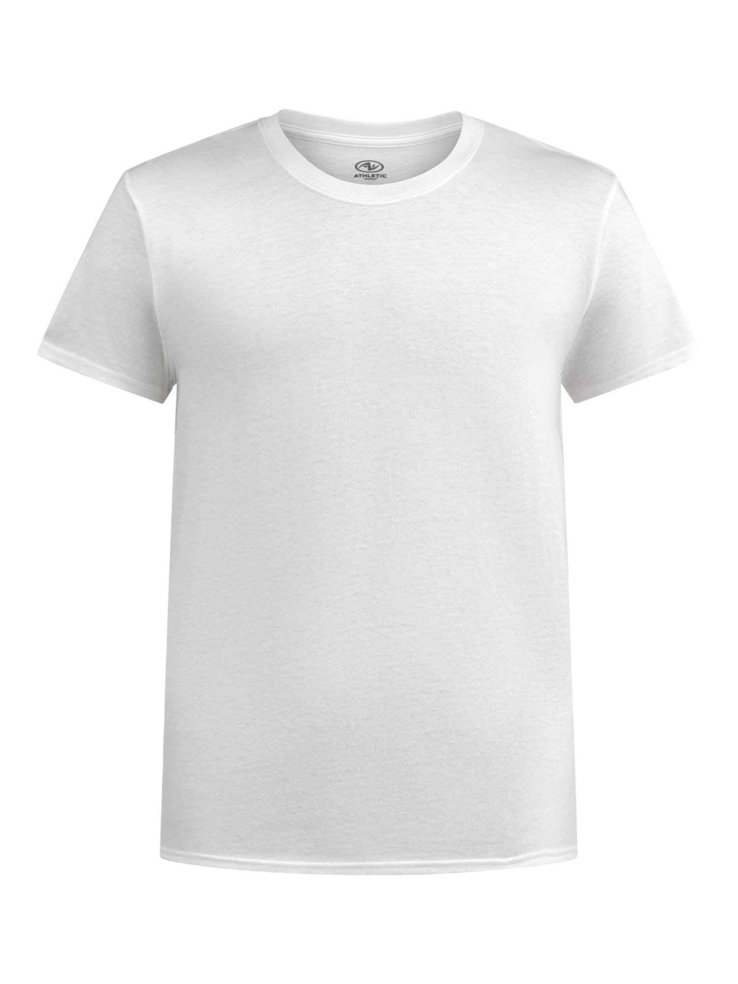 Athletic Works Men's and Big Men's Cotton Active Tee, 4-Pack, Sizes XS-5XL