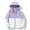 Purple, variant on Kctiaxy Womens Rain Jacket Lightweight Waterproof Raincoat Loose Drawstring Hoodied Windbreaker Jacket Solid Color Long Sleeve Zipper Jacket with Pockets