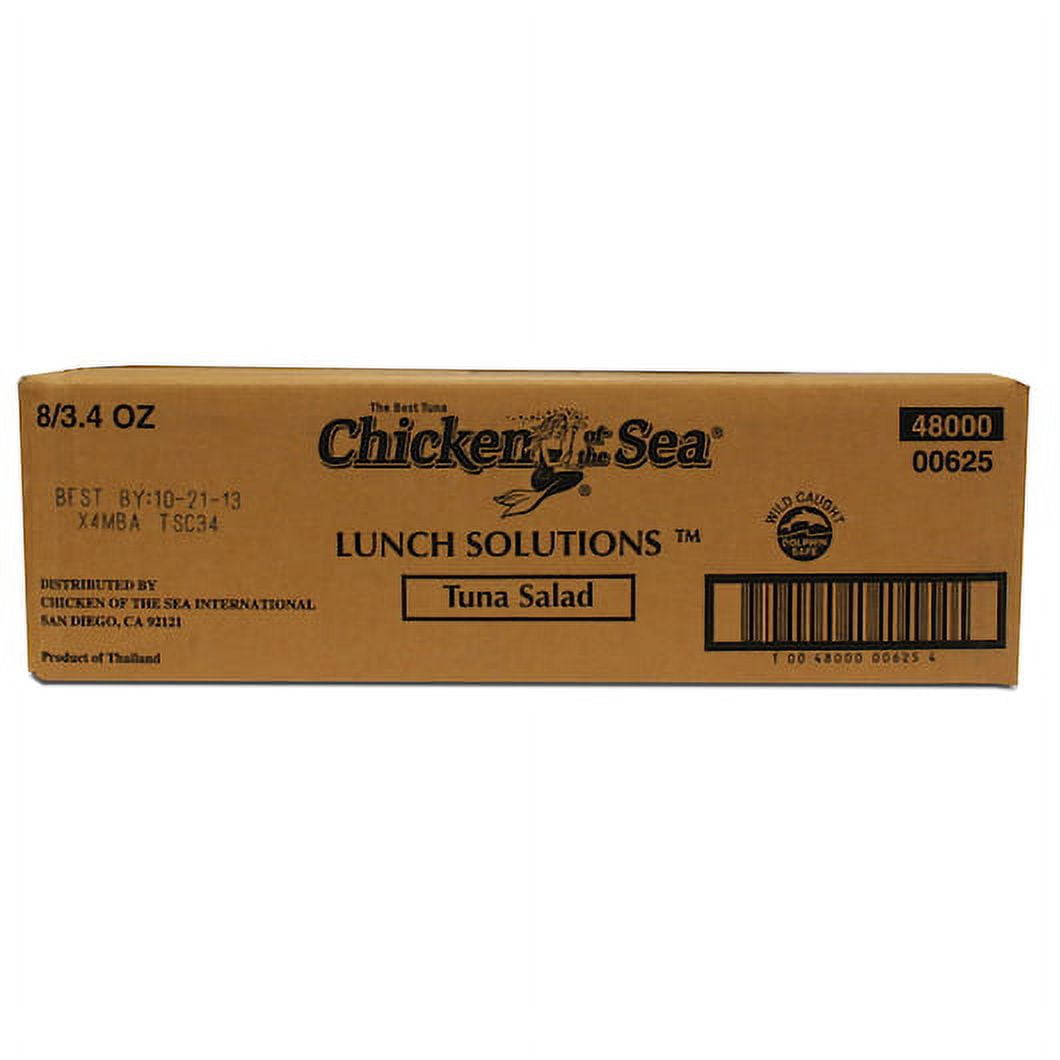 Chicken Of The Sea Low Sodium Tuna Salad Bowl, 3.4 oz - Case of 8