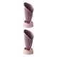 thumbnail image 1 of Ounissouiy Soporte para palillos, organizador de cucharas de drenaje, palillos de cocina de plástico, tenedor, estante de almacenamiento, rosa Rosado 2piezas, 1 of 6