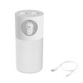 thumbnail image 1 of Humidificador 270ml USB Difusor de plástico 2W Humidificador de aire LED de dibujos animados para oficina en casa, Blanco Noticed HA002975-01B, 1 of 6