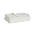 thumbnail image 6 of Home Essence Knit Freshspun Basketweave Cotton Blanket, 108x90, King, Cream, 6 of 8
