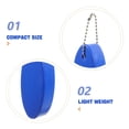 thumbnail image 2 of LEEYNEER 10 Pcs Buoy Keychain Row Boat Floating Boat Keychain Floating Boating Keychain Float Keychain for Phone, 2 of 6
