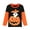 3# Pumpkin Ghost, variant on POPTEM Toddler Boys Halloween Shirts Long Sleeve Cotton Pumpkin Graphic Tees Gray 4T