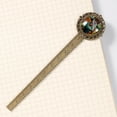thumbnail image 4 of Chameleon Lace Bookmark in Antique Bronze - Book Mark for Readers and Book Lovers, 4 of 5