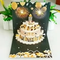 thumbnail image 7 of Happy Birthday Card with Light and Music 3D Musical Birthday Card for Women Men Husband Wife Children Birthday, 7 of 7