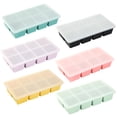 thumbnail image 5 of Tnobhg Ice Cube Mold 6/8 Grids Silicone Ice Making Tray Easy Release Large Square Cube Mold for Home Kitchen, 5 of 8