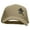Khaki, variant on Chinese Character Love Patched Low Profile Cap - Gold OSFM