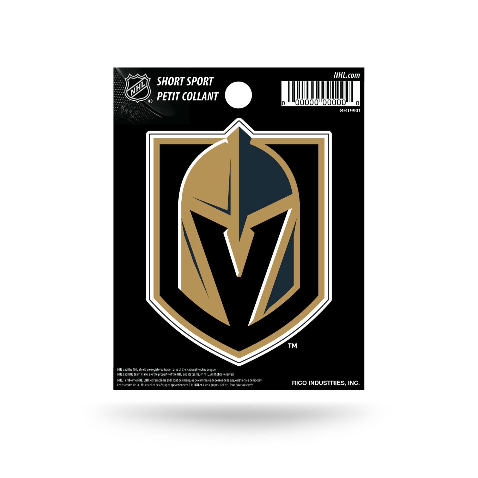 Rico Industries Las Vegas Golden Knights Multi Die Cut Magnet Sheet Heavy Duty Auto Home Hockey 